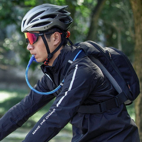 10L Ultralight Cycling Backpack with Hydration Water Bag Black - Nested Peak LLC