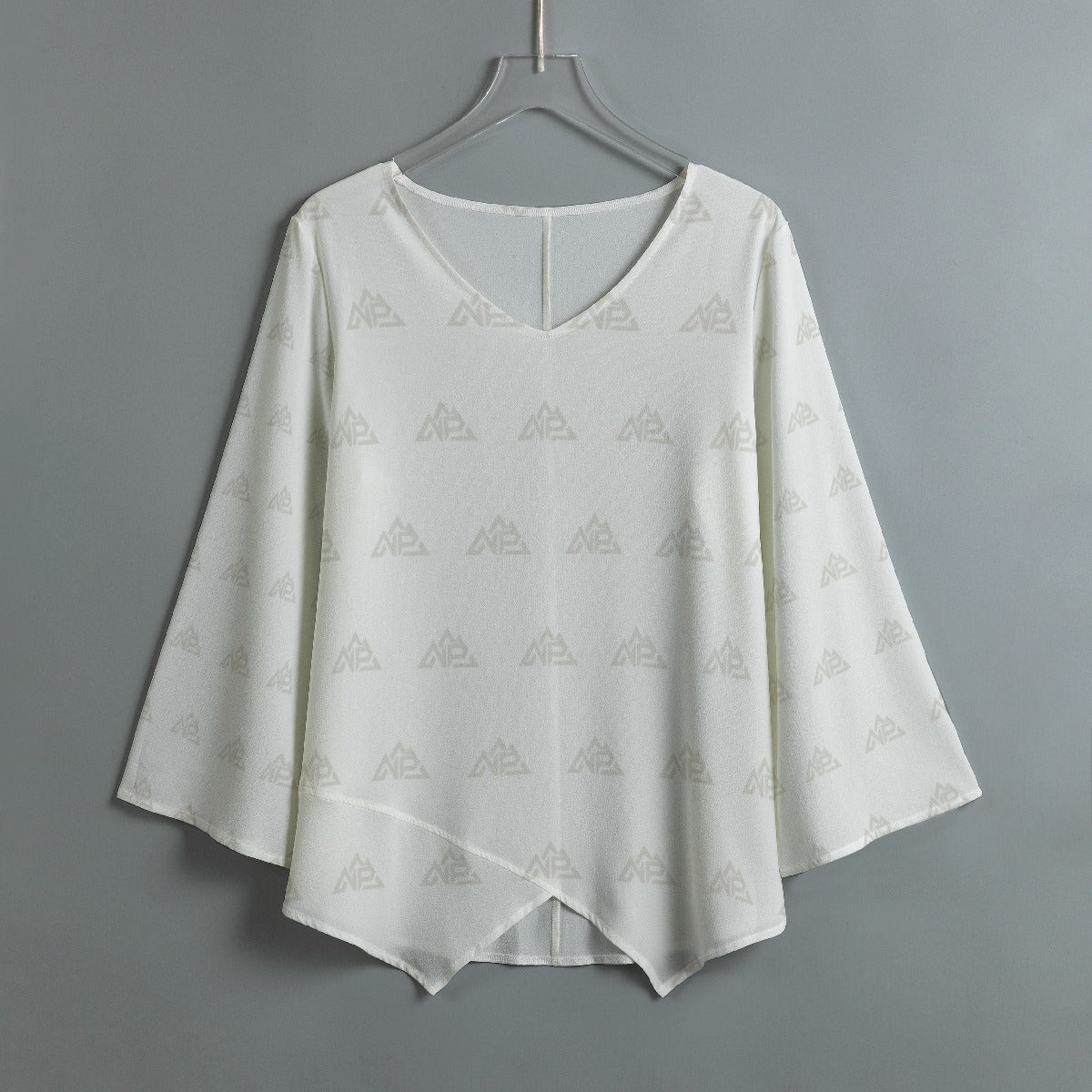 NP 26 Women's V-Neck T-Shirt | White