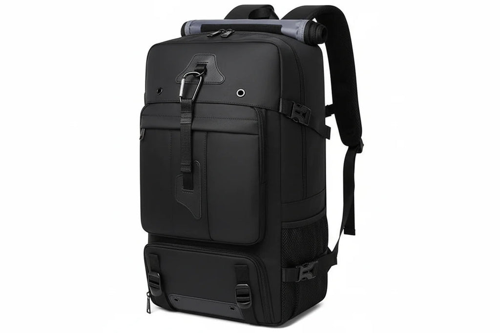55L Waterproof Travel Backpack with Laptop Compartment - Nested Peak LLC