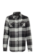 NP Womens Long Sleeve Grey Flannel