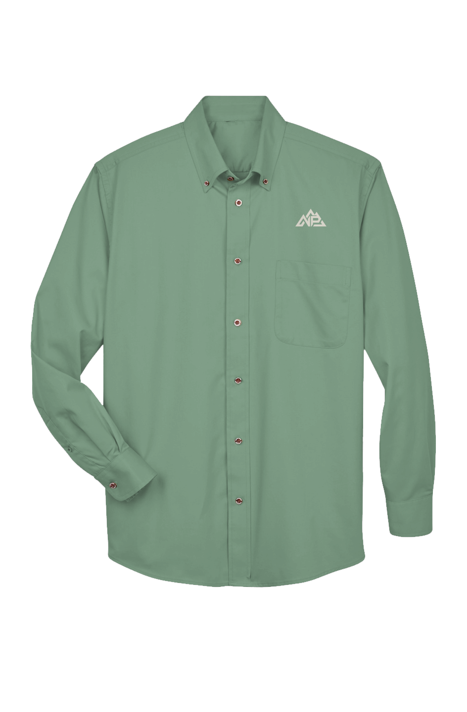 NP Mens Long-Sleeve Twill Shirt