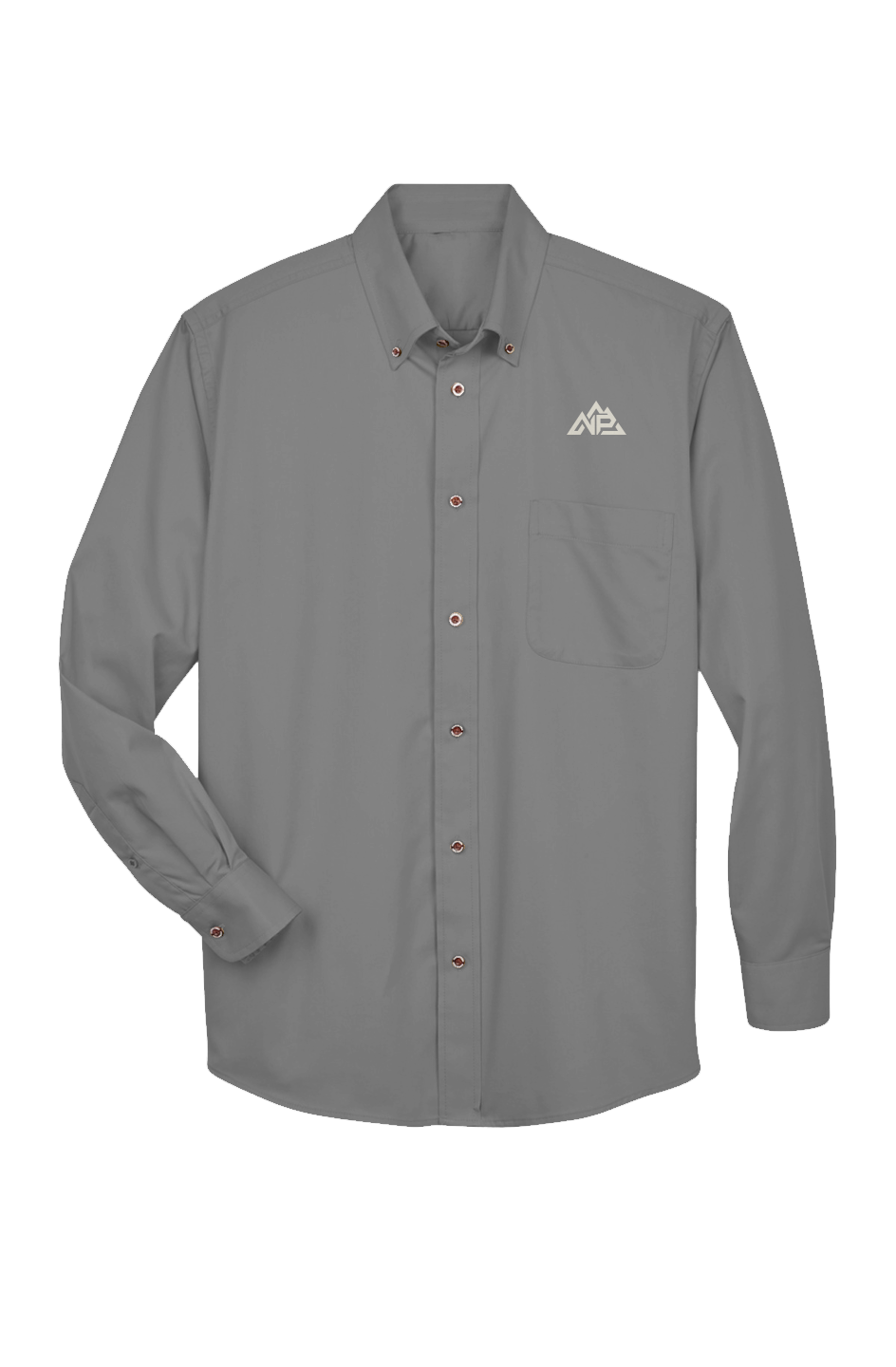 NP Mens Long-Sleeve Twill Shirt