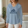 NP Womens Lightweight  Wash Hooded Sweatshirt