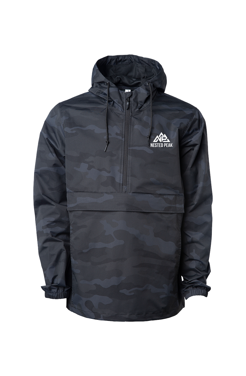 NP Black Camo Anorak Jacket