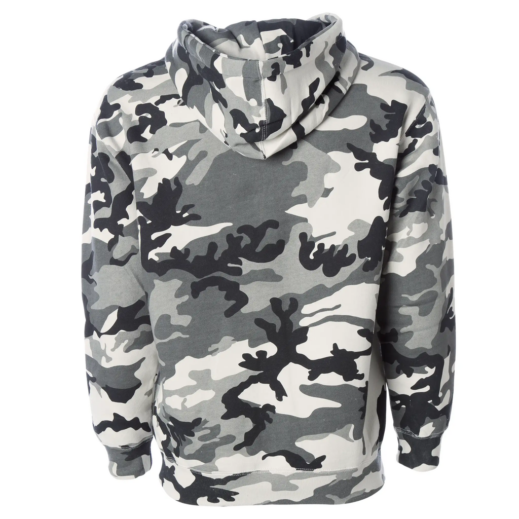 NP 26 Men's Snow Camo Heavyweight Hoodie