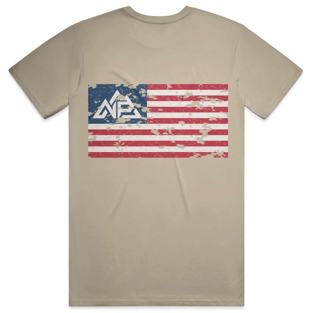 NP 26 Vintage Flag Dri Power T Shirt