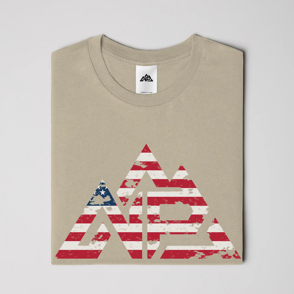 NP 26 Vintage Flag Dri Power T Shirt