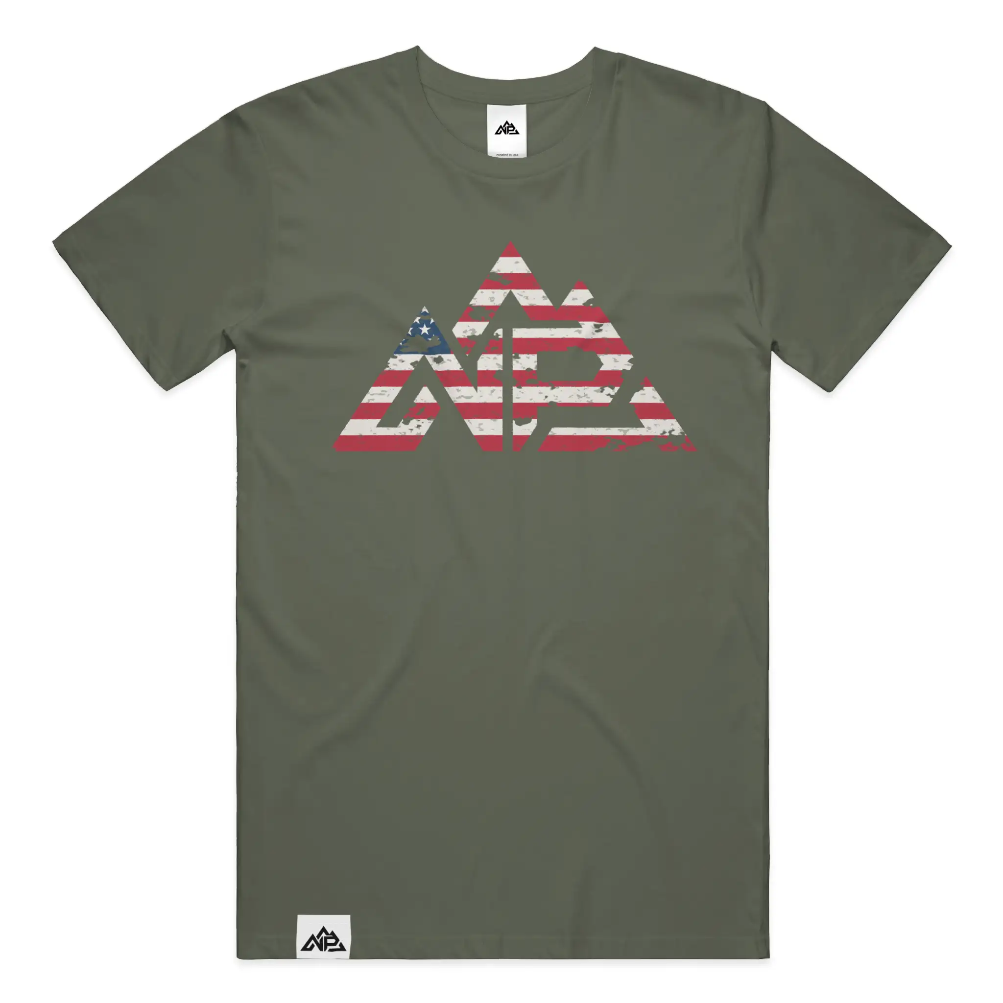 NP 26 Vintage Flag Dri Power T Shirt
