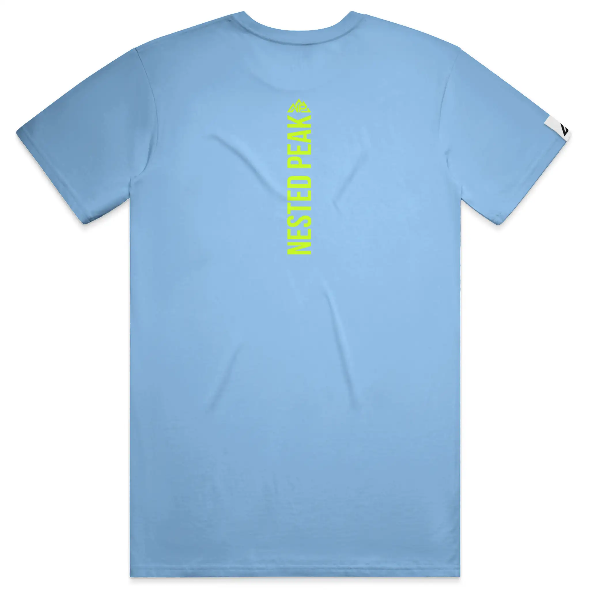 NP 26 Neon Green Logo dry blend t shirt