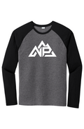 NP 26 Tri Blend Two Tone Raglan LS Tee