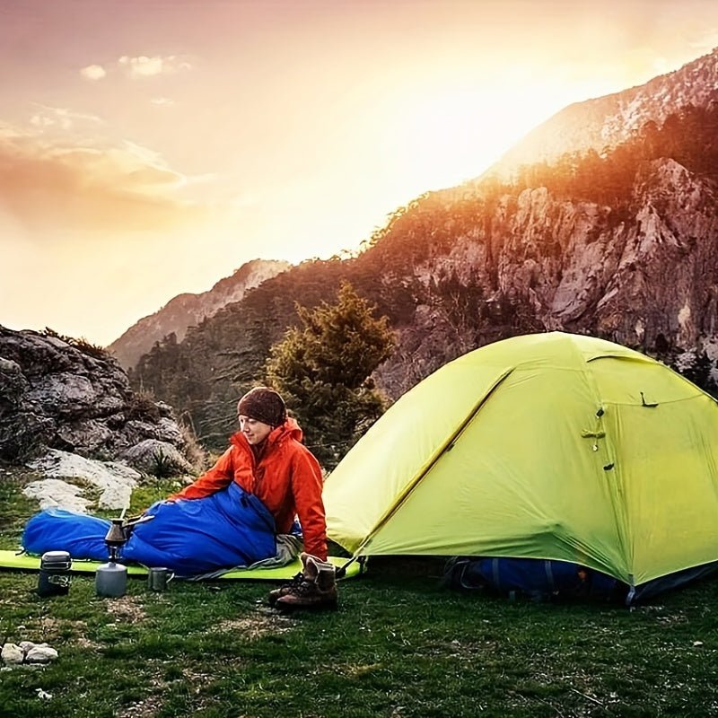 Camping Sleeping Bag Thick Warm for Cold Weather - Nested Peak LLC
