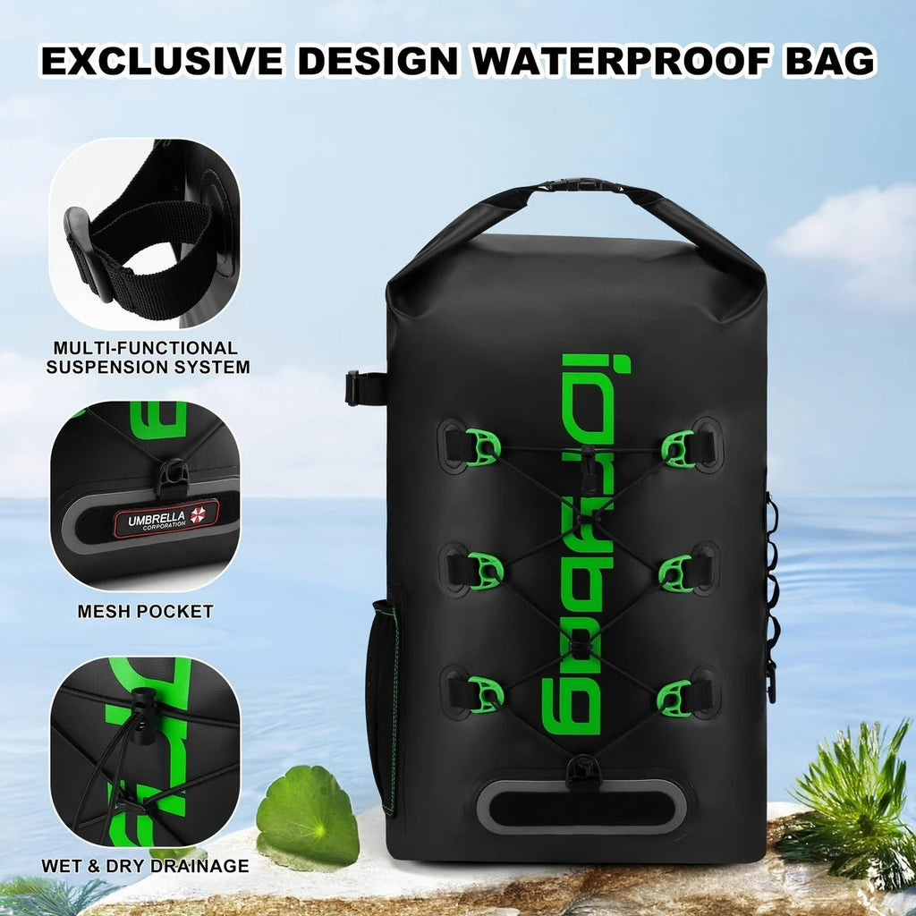 Dry Bag Waterproof Roll Top Sack - Nested Peak LLC