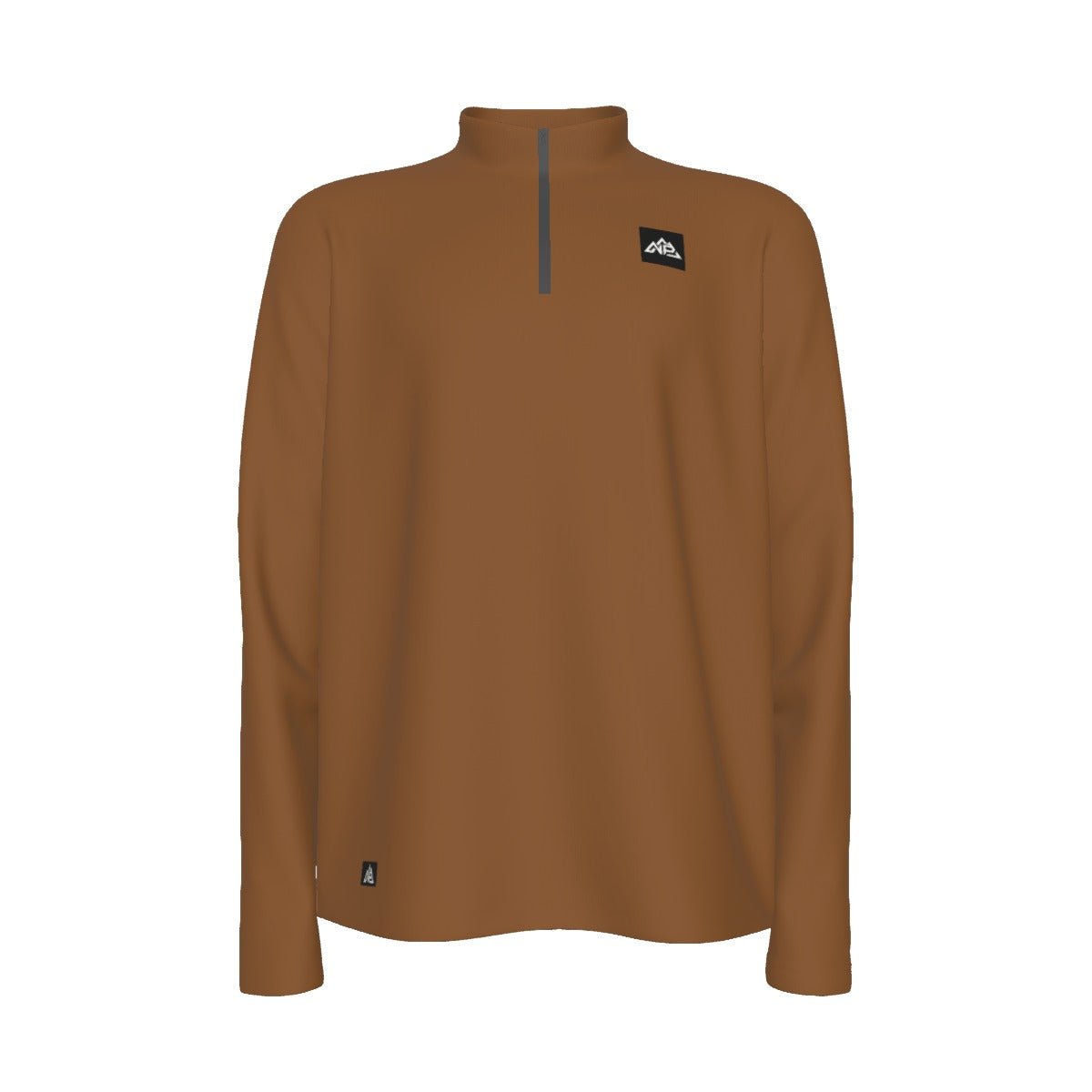 Men's Half Zip Pullover | Brown - Nested Peak LLC