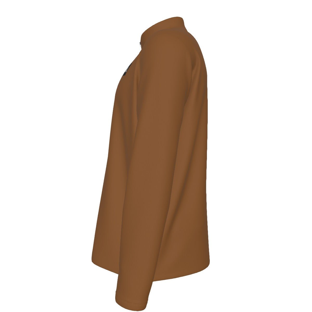 Men's Half Zip Pullover | Brown - Nested Peak LLC