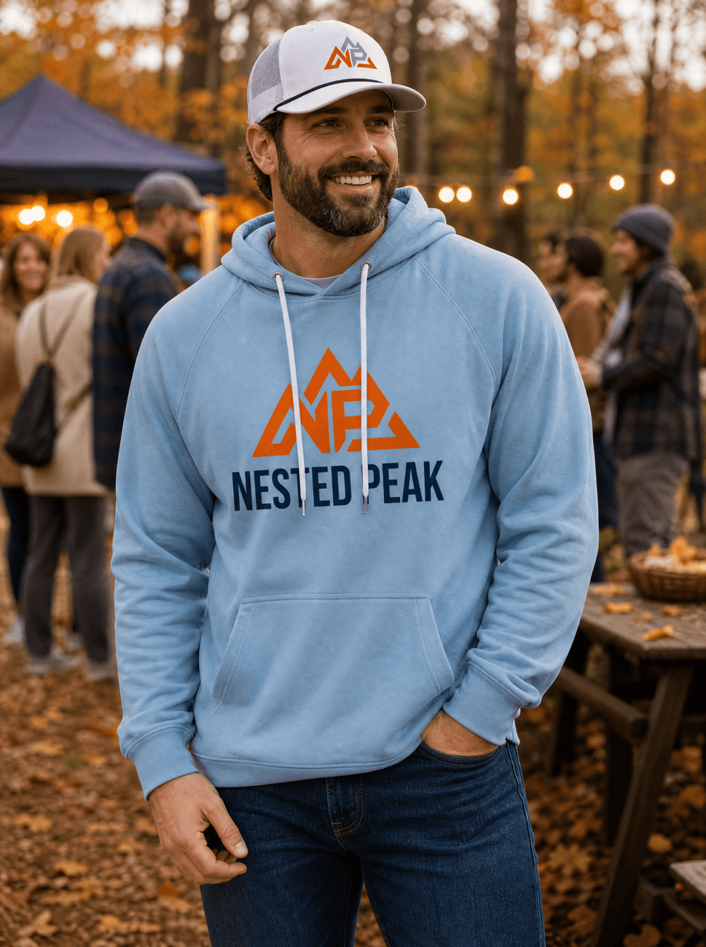 Men's Icon Loopback Terry Hoodie - Nested Peak LLC