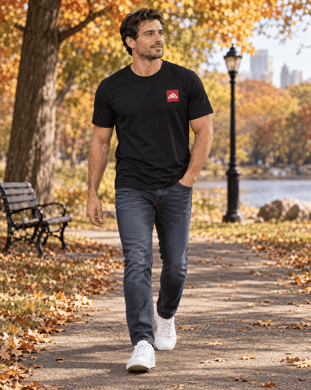 Men's RD Badge Perfect Tri Tee - Nested Peak LLC