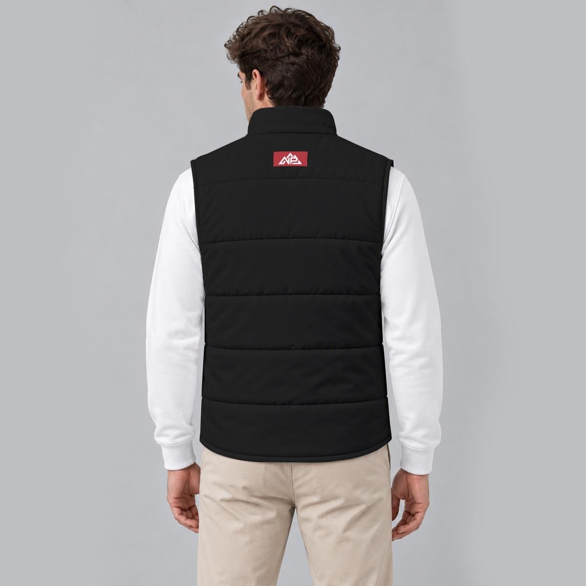 Men's Red Badge Quilted Full-Zip Padded Vest - Nested Peak LLC