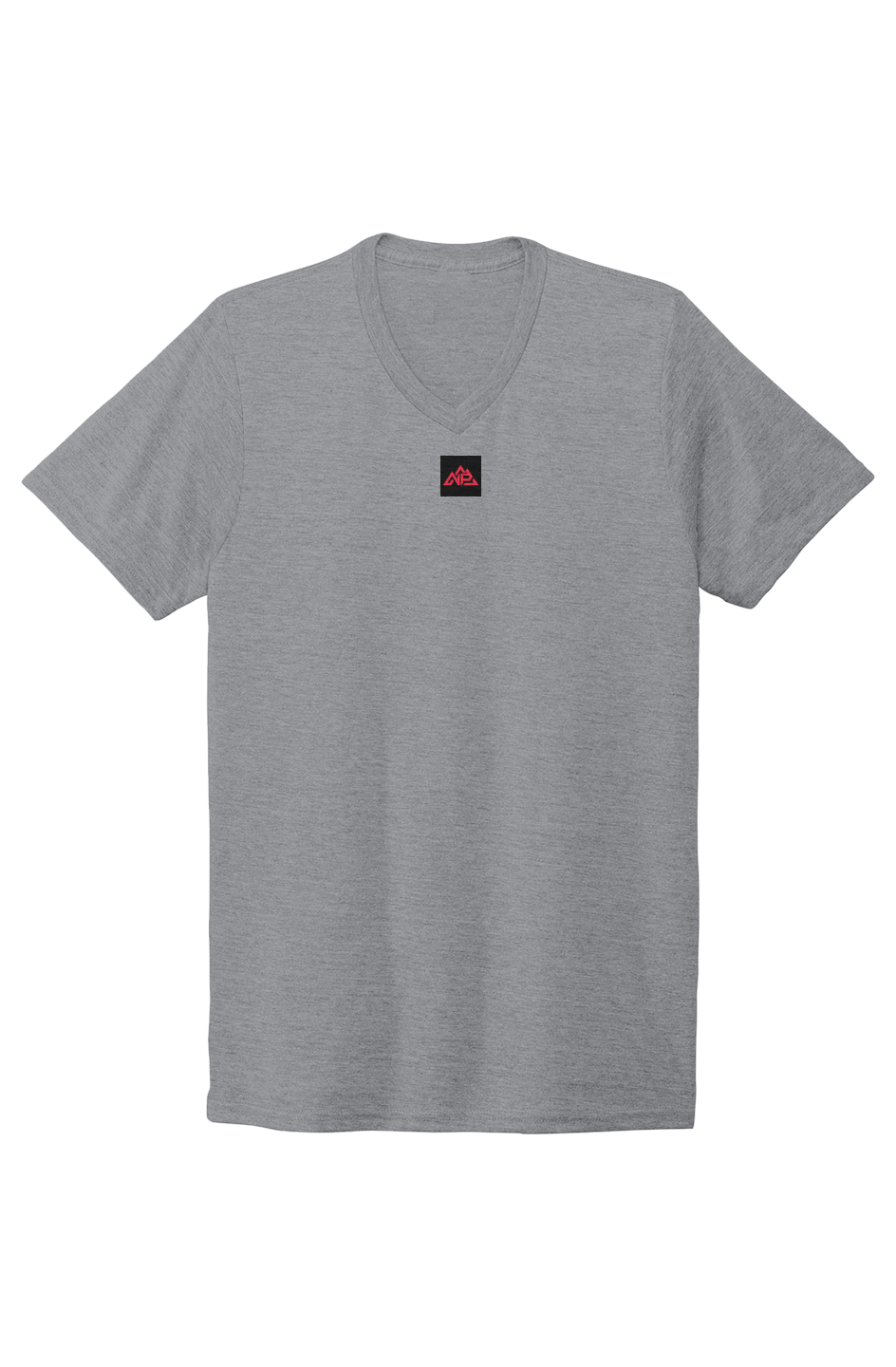 Men's Tri Blend V Neck | Rebel Blue, Olive You Green, Aluminum Grey - Nested Peak LLC
