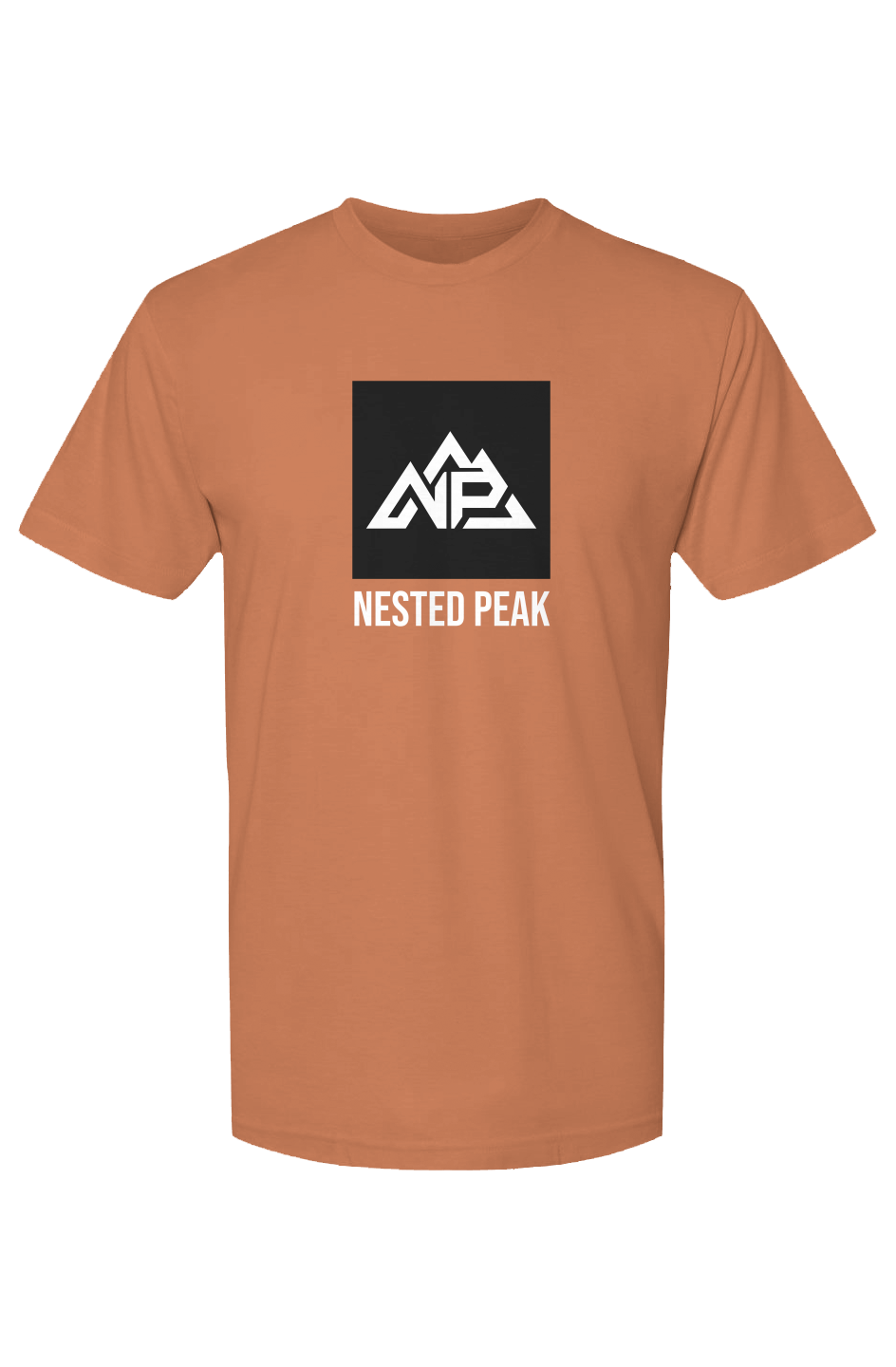 Men's Triblend Track Tee | Tri-Coral, Tri-Rust, Tri-Strom - Nested Peak LLC