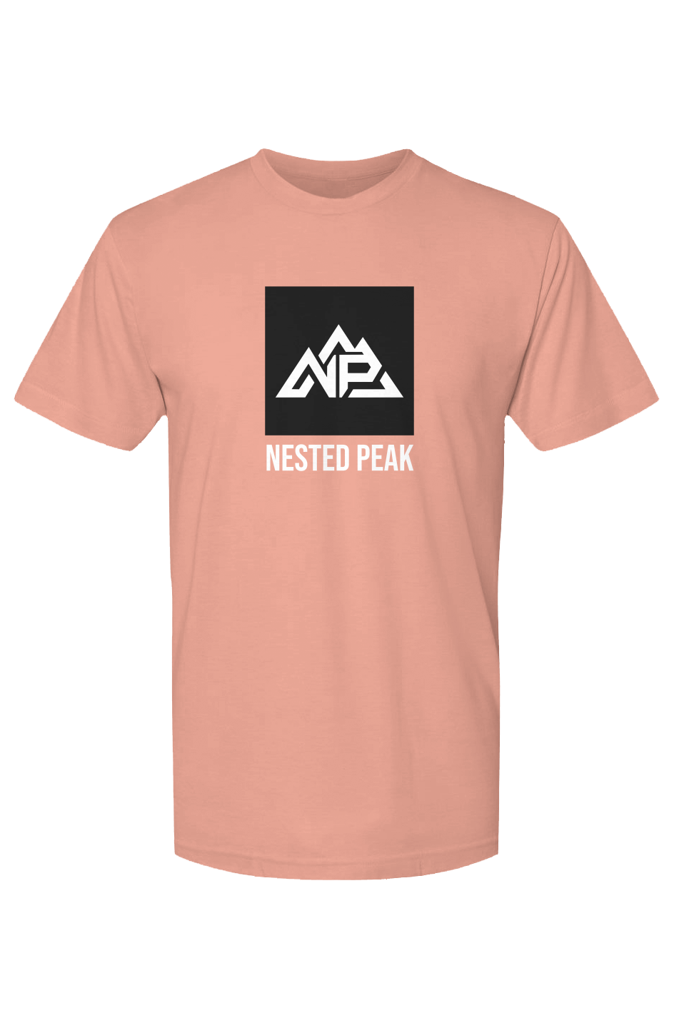 Men's Triblend Track Tee | Tri-Coral, Tri-Rust, Tri-Strom - Nested Peak LLC