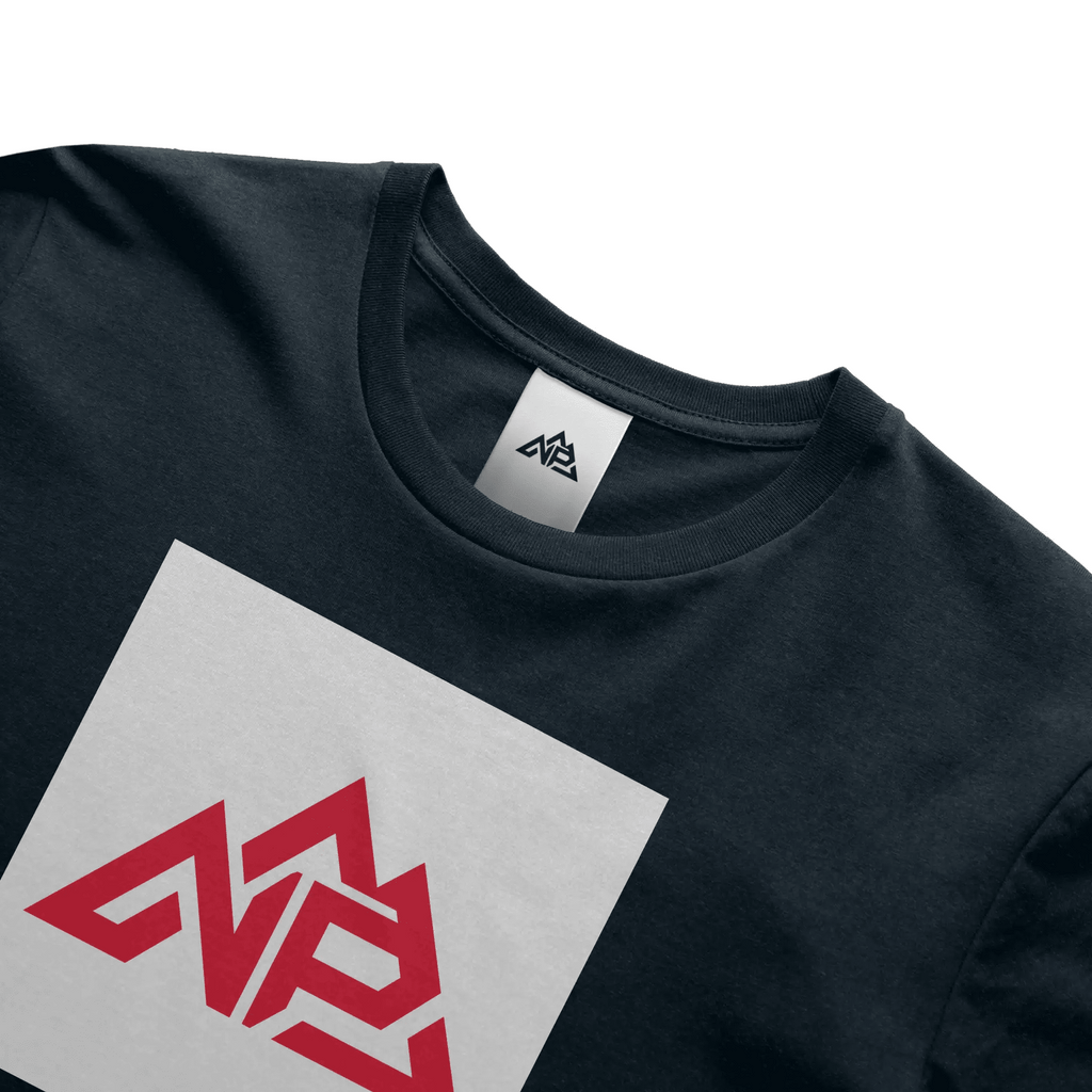 Men's WRD Perfect Tri Tee | black, New Navy - Nested Peak LLC