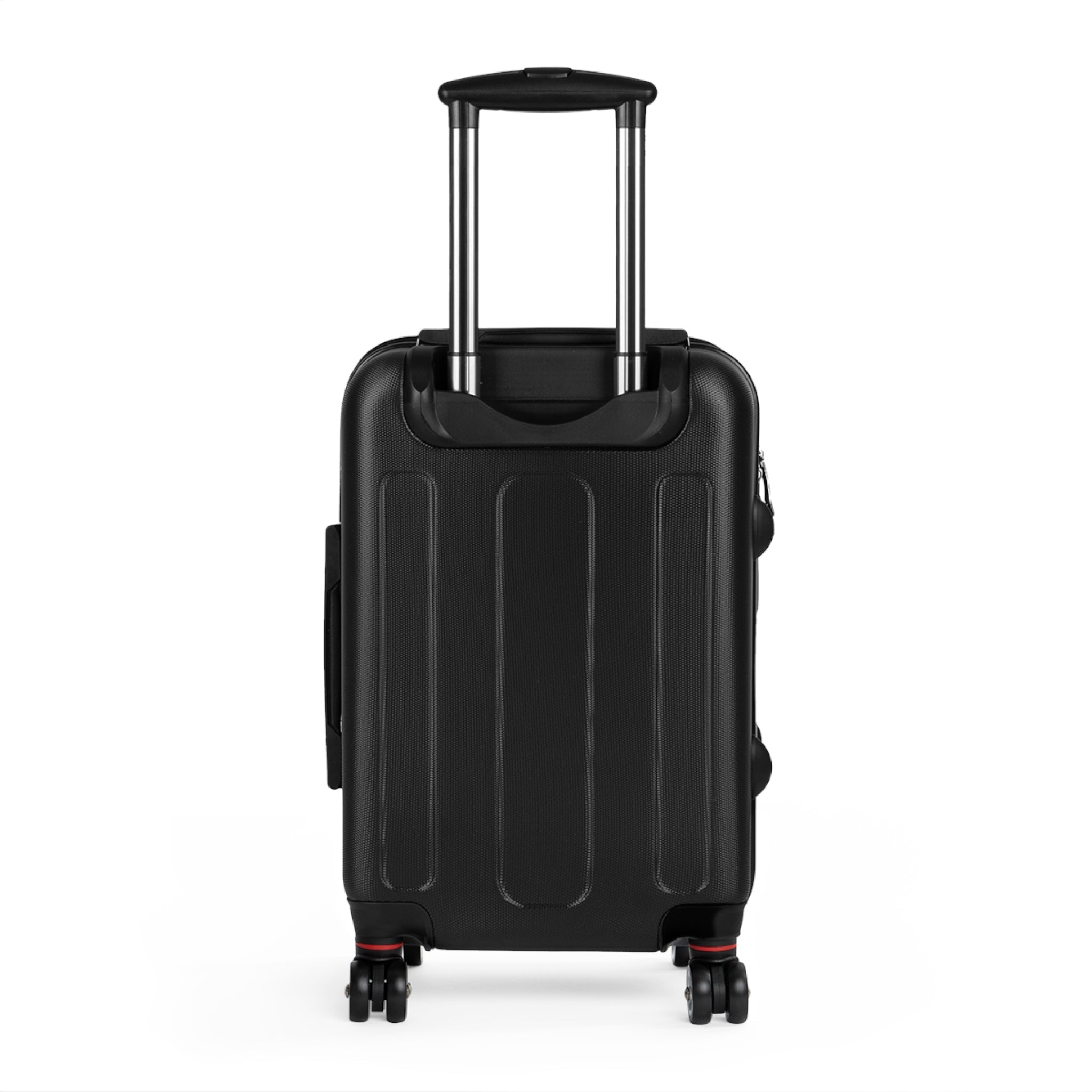 Nested Peak Carry-On Suitcase — Lightweight Travel Luggage with Mountain Logo | Black - Nested Peak
