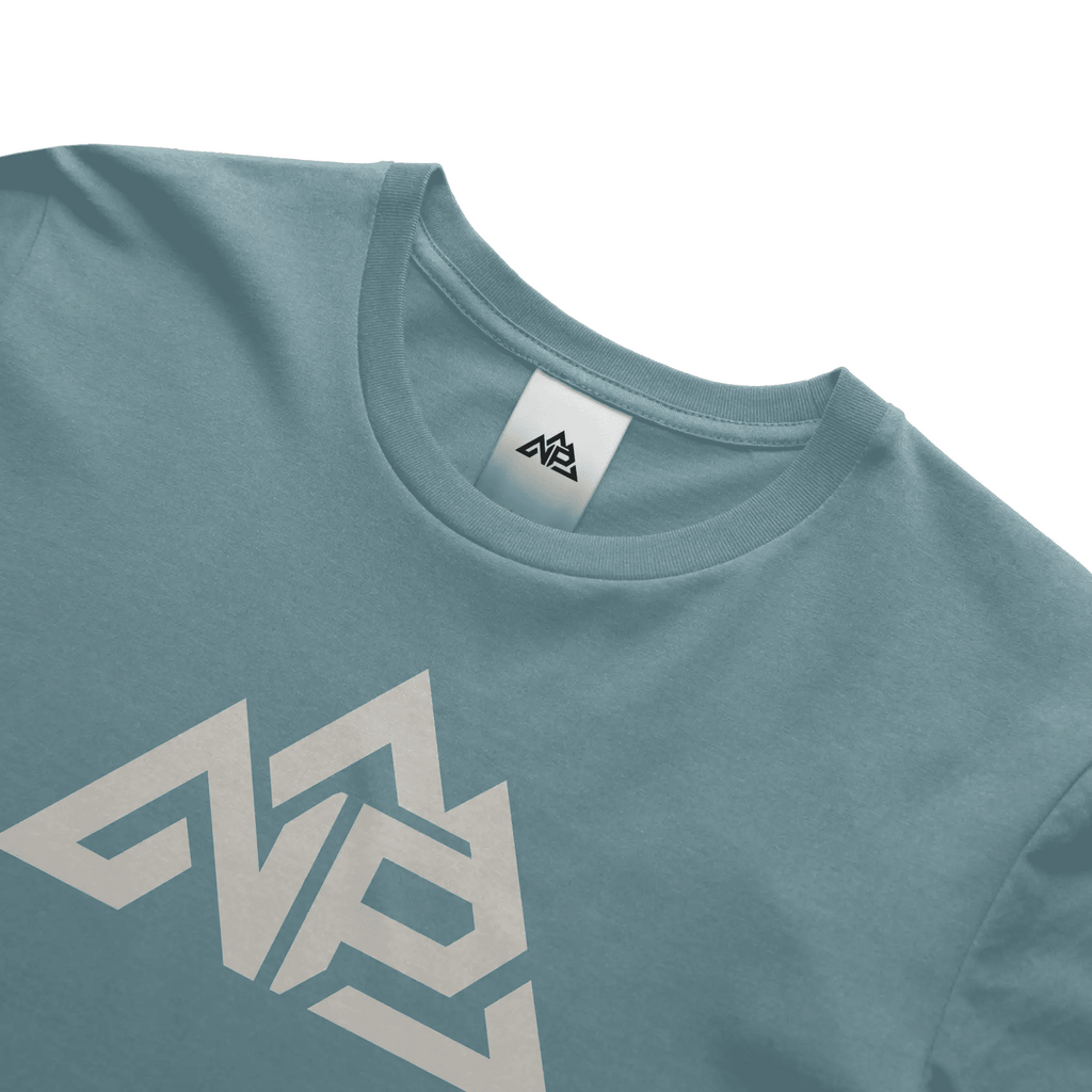 NP 10 Perfect Weight Ican Tee – Men's | Blue Fog, New Navy, Deep Steel Blue - Nested Peak