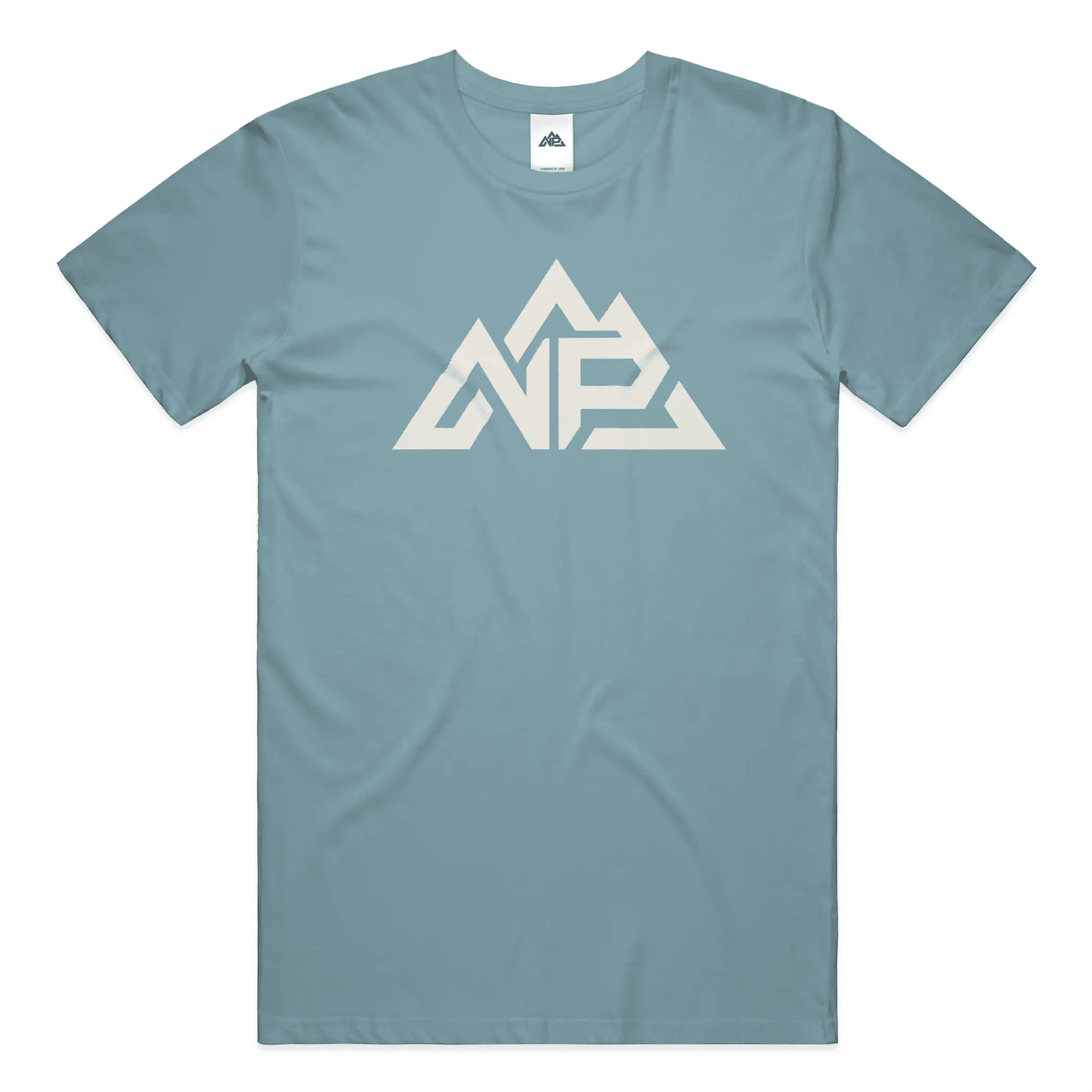 NP 10 Perfect Weight Ican Tee – Men's | Blue Fog, New Navy, Deep Steel Blue - Nested Peak