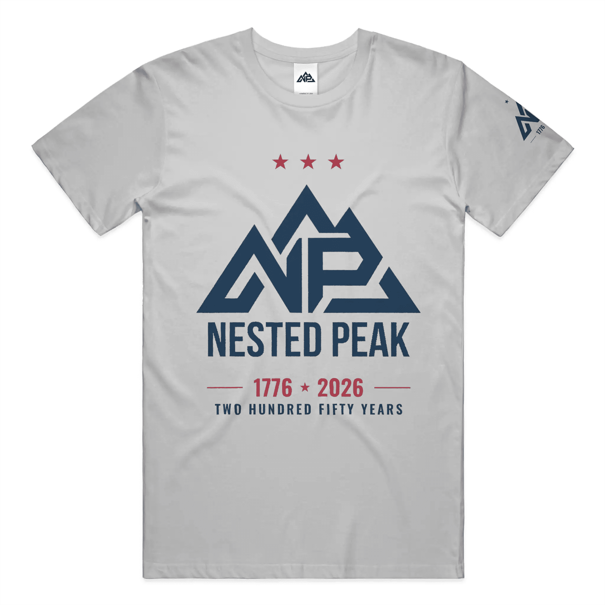 NP 250 Edition Banner T-Shirt - Nested Peak