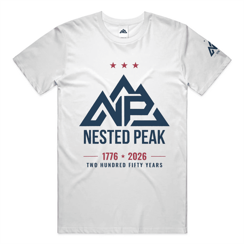 NP 250 Edition Banner T-Shirt - Nested Peak
