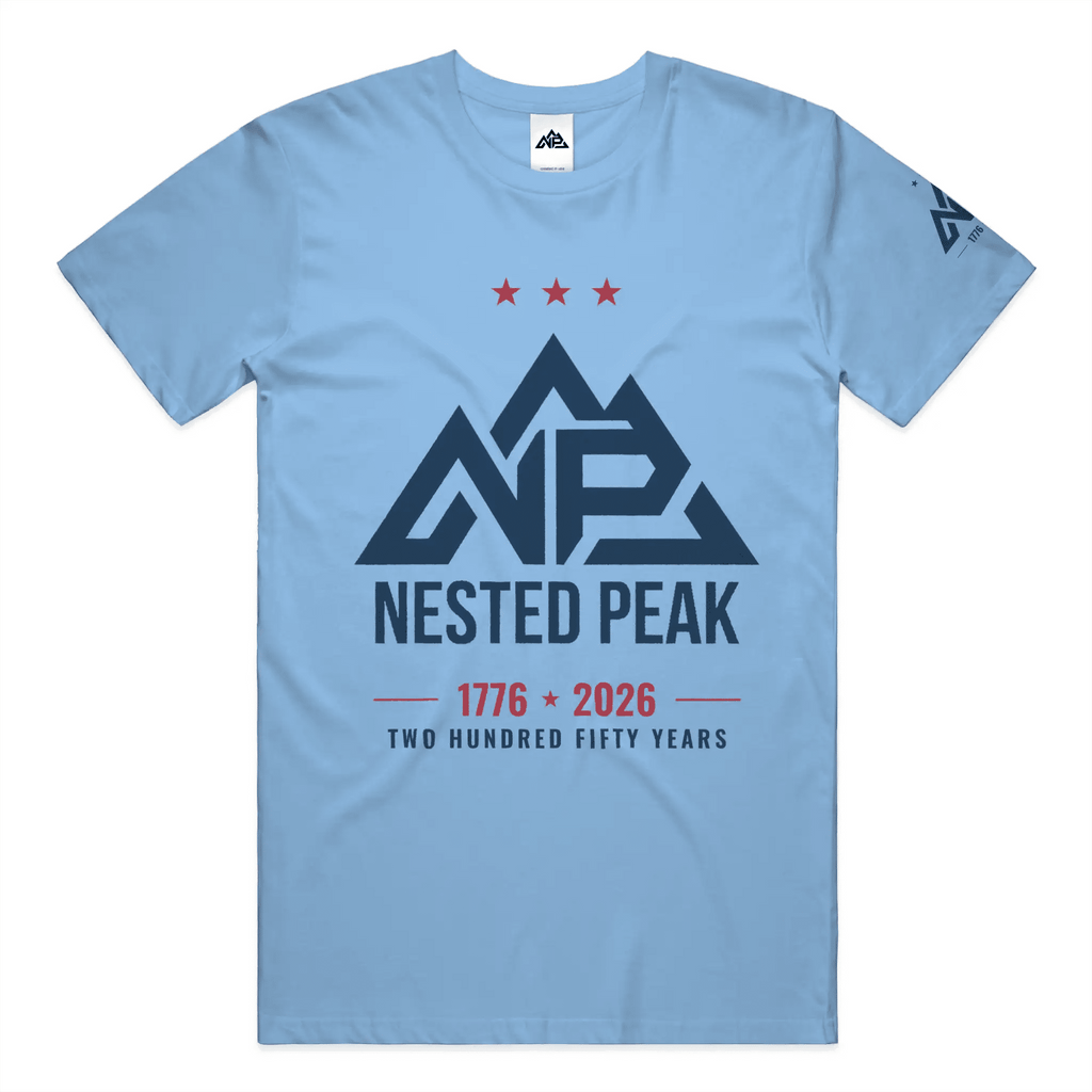 NP 250 Edition Banner T-Shirt - Nested Peak