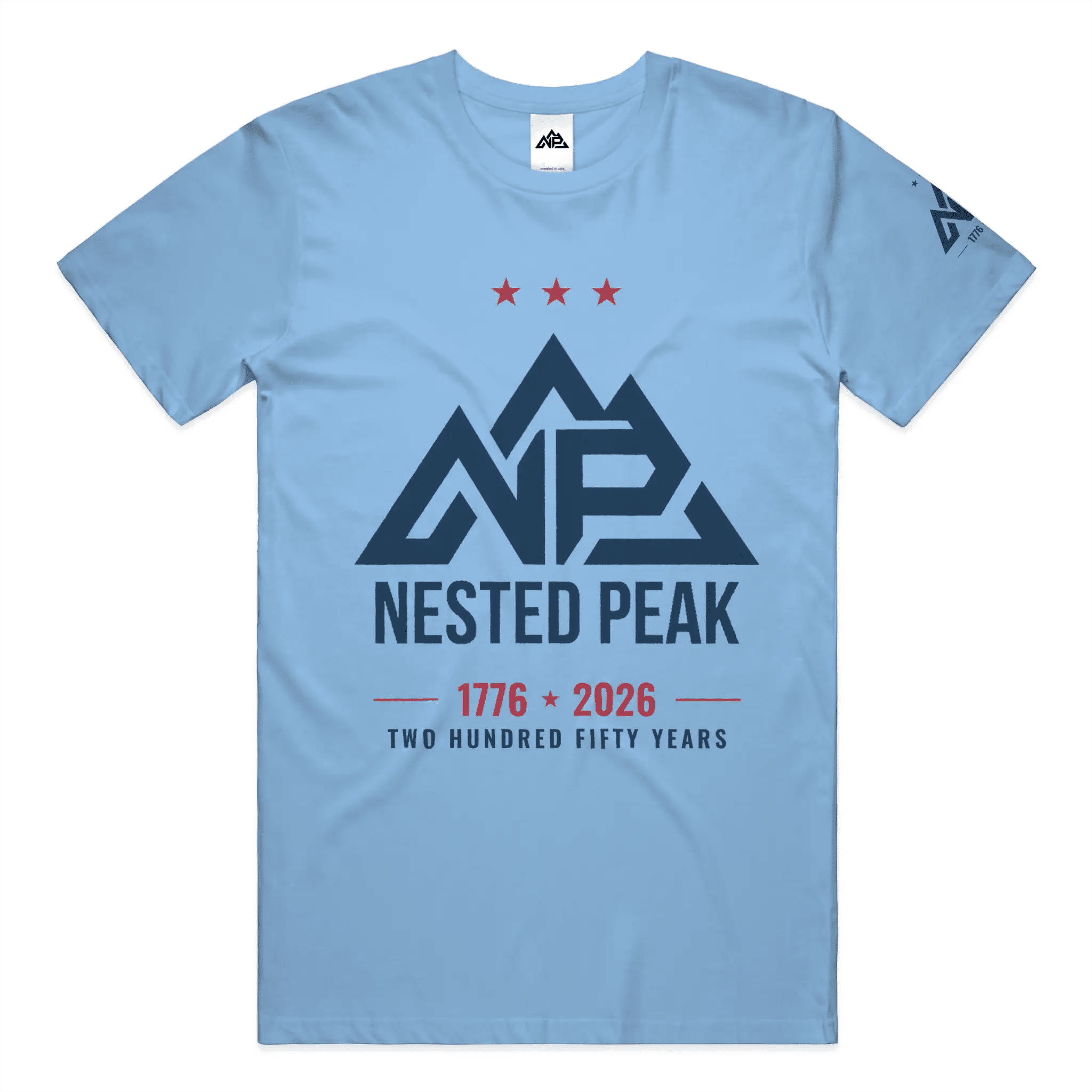 NP 250 Edition Banner T-Shirt - Nested Peak