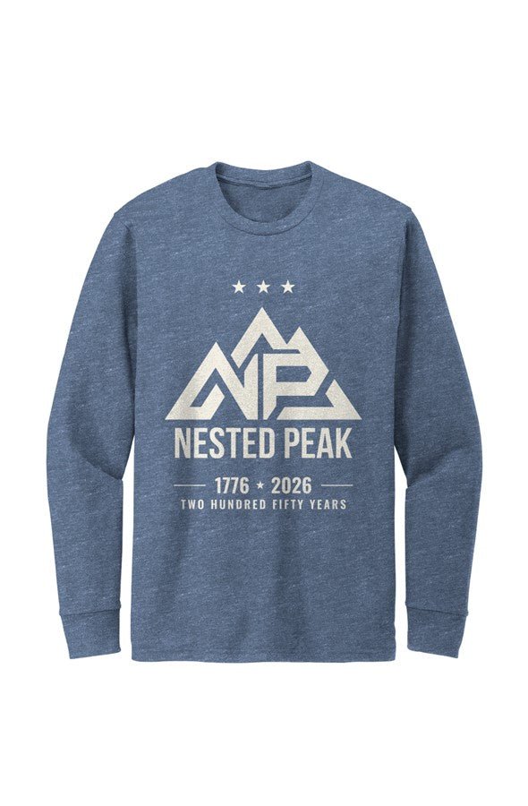 NP 250 Edition CVC Long Sleeve Tee - Nested Peak