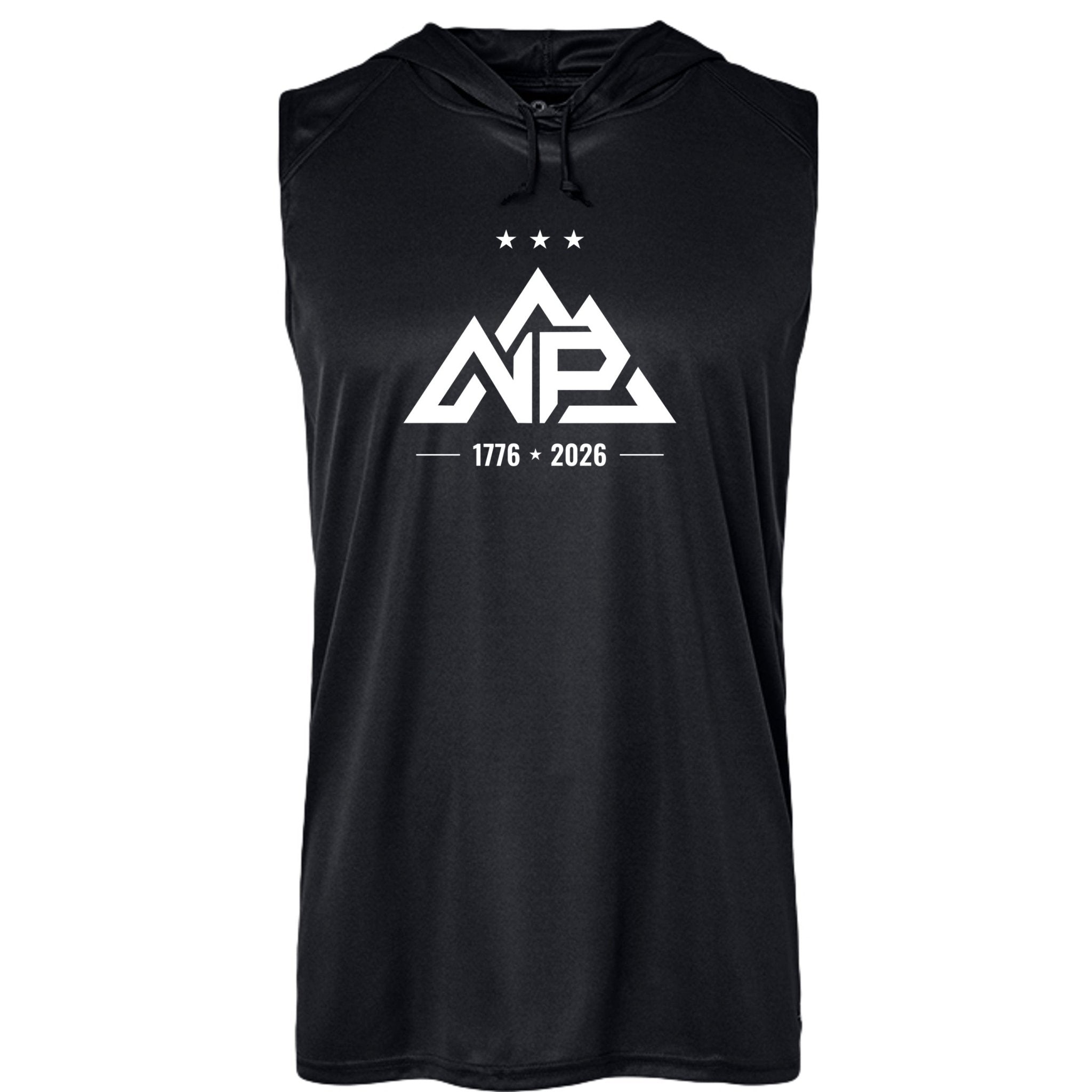 NP 250 Edition Men's Hooded Sleeveless T | Black - Nested Peak
