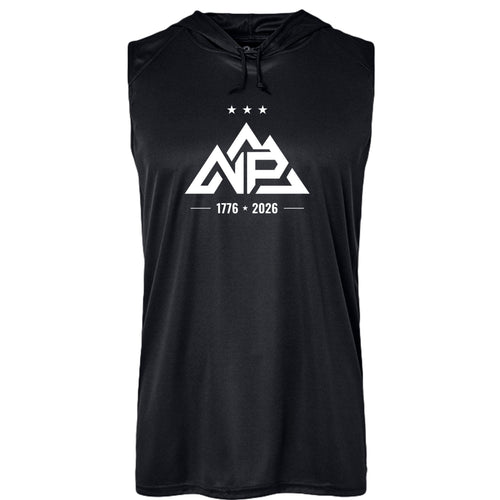 NP 250 Edition Men's Hooded Sleeveless T | Black - Nested Peak