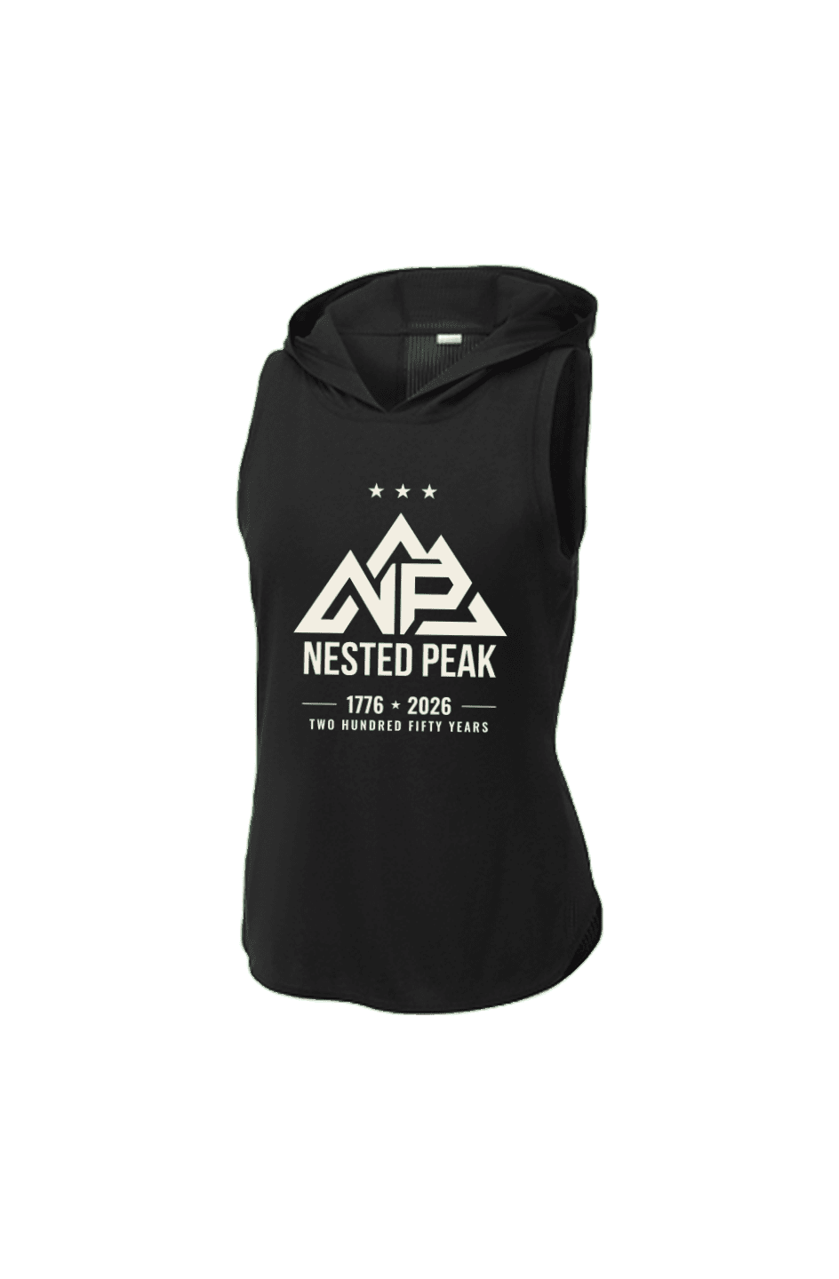 NP 250 Edition Men's Staple Curve Tank | White - Nested Peak
