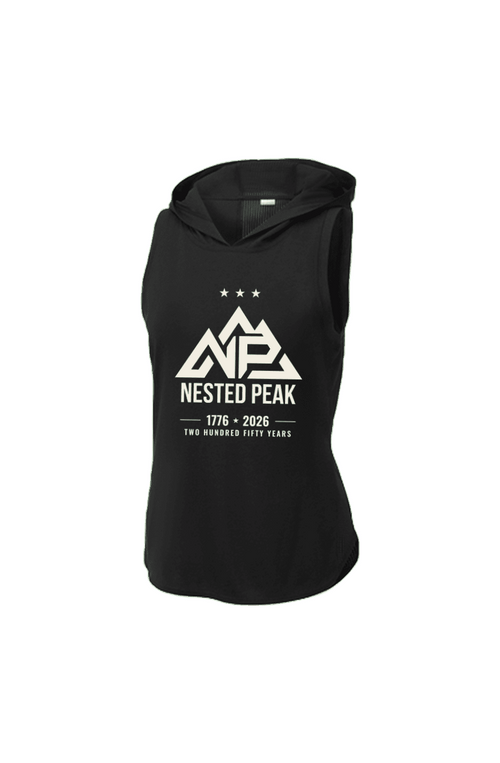 NP 250 Edition Men's Staple Curve Tank | White - Nested Peak