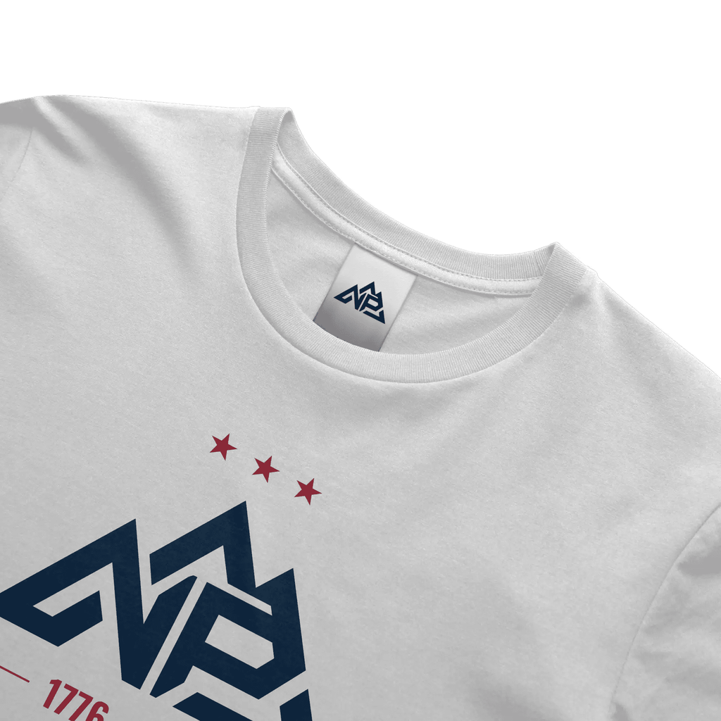 NP 250 Edition Unisex T-Shirt | White, Silver - Nested Peak