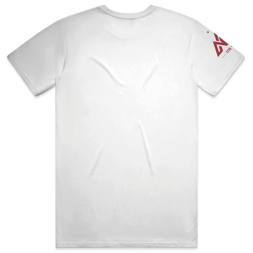 NP 250 Edition Unisex T-Shirt | White, Silver - Nested Peak