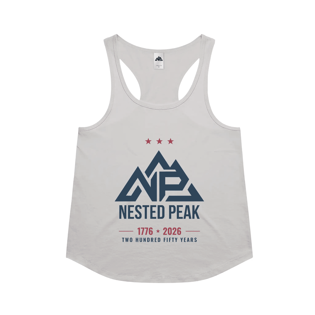 NP 250 Edition Women's Triblend Racerback Tank - Nested Peak