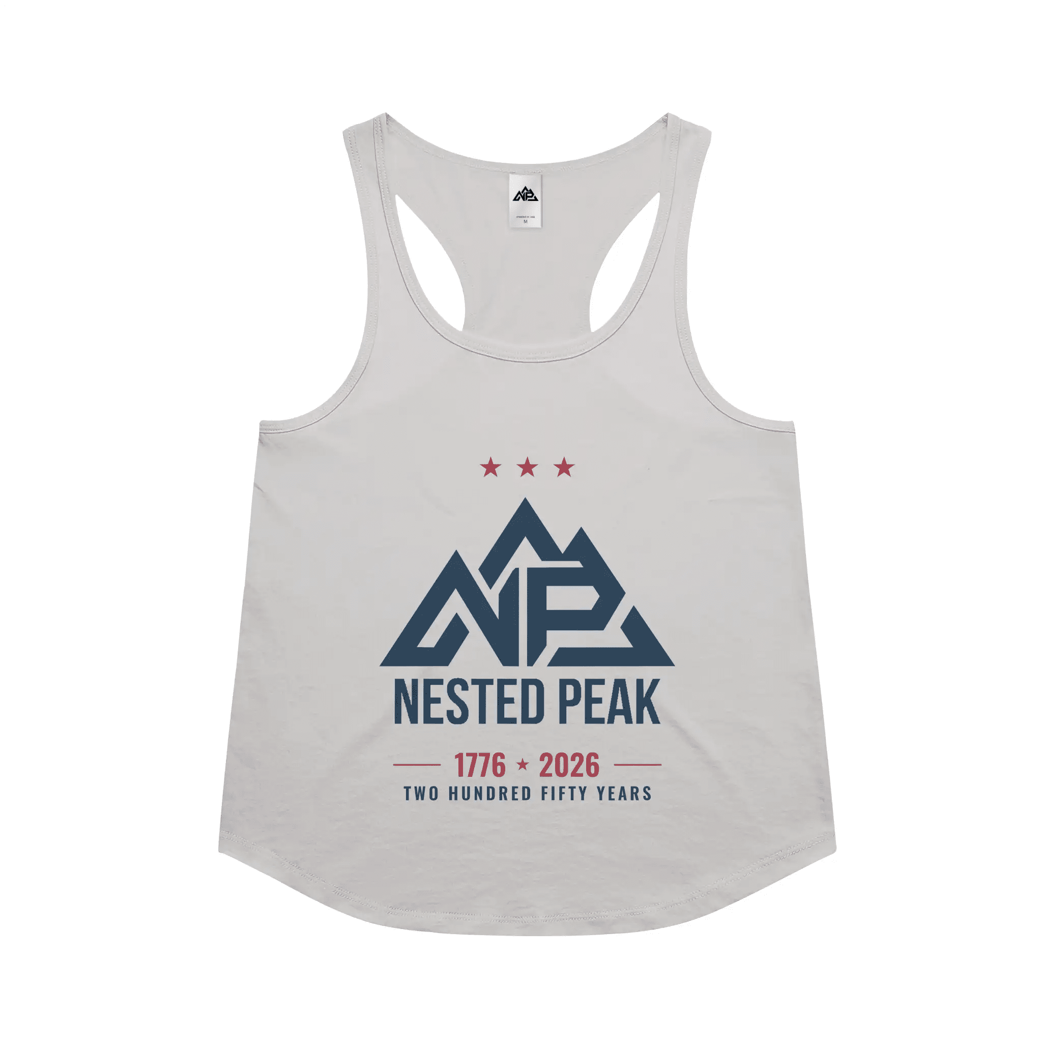 NP 250 Edition Women's Triblend Racerback Tank - Nested Peak
