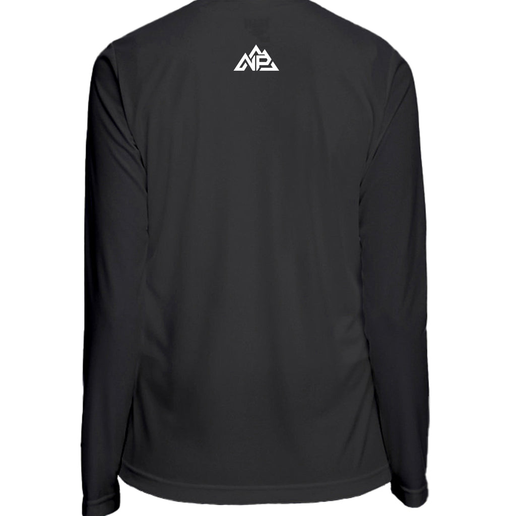 NP 26 Badge Women's Performance Pullover | White, Sport Purple, Sport Light Blue, Sport Graphite, Sport Dark Navy, Black - Nested Peak