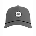 NP 26 Black Rope Harrison Cap | White / Black, Grey / Black - Nested Peak LLC