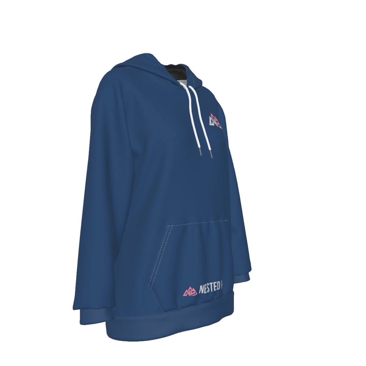 NP 26 BP Women's Heavy Fleece Hoodie | Navy - Nested Peak LLC