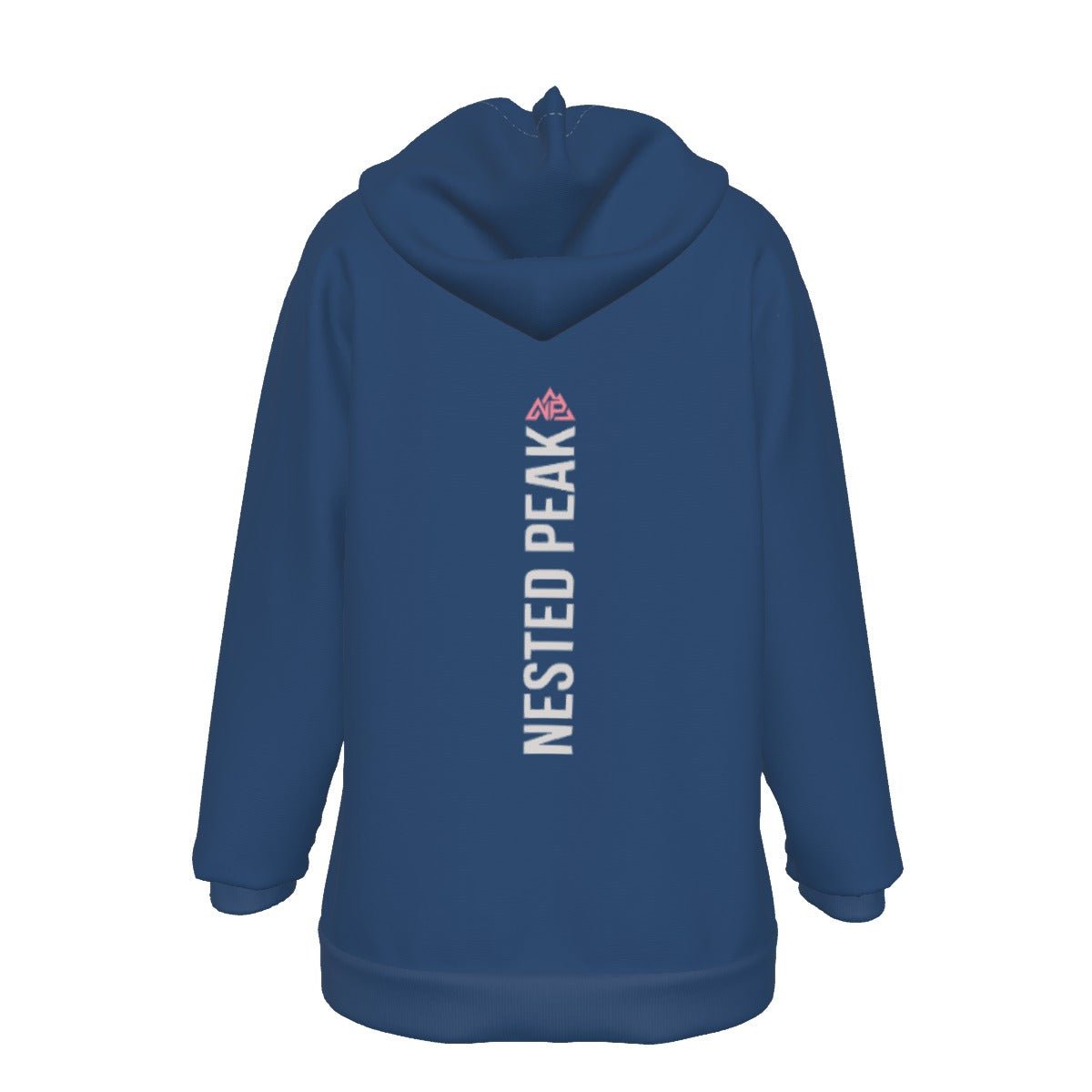 NP 26 BP Women's Heavy Fleece Hoodie | Navy - Nested Peak LLC