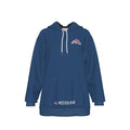 NP 26 BP Women's Heavy Fleece Hoodie | Navy - Nested Peak LLC