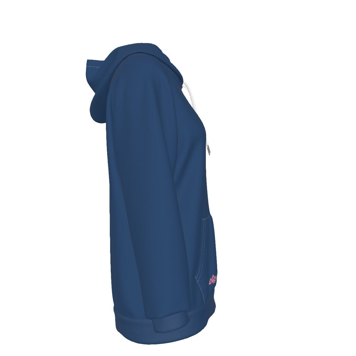 NP 26 BP Women's Heavy Fleece Hoodie | Navy - Nested Peak LLC