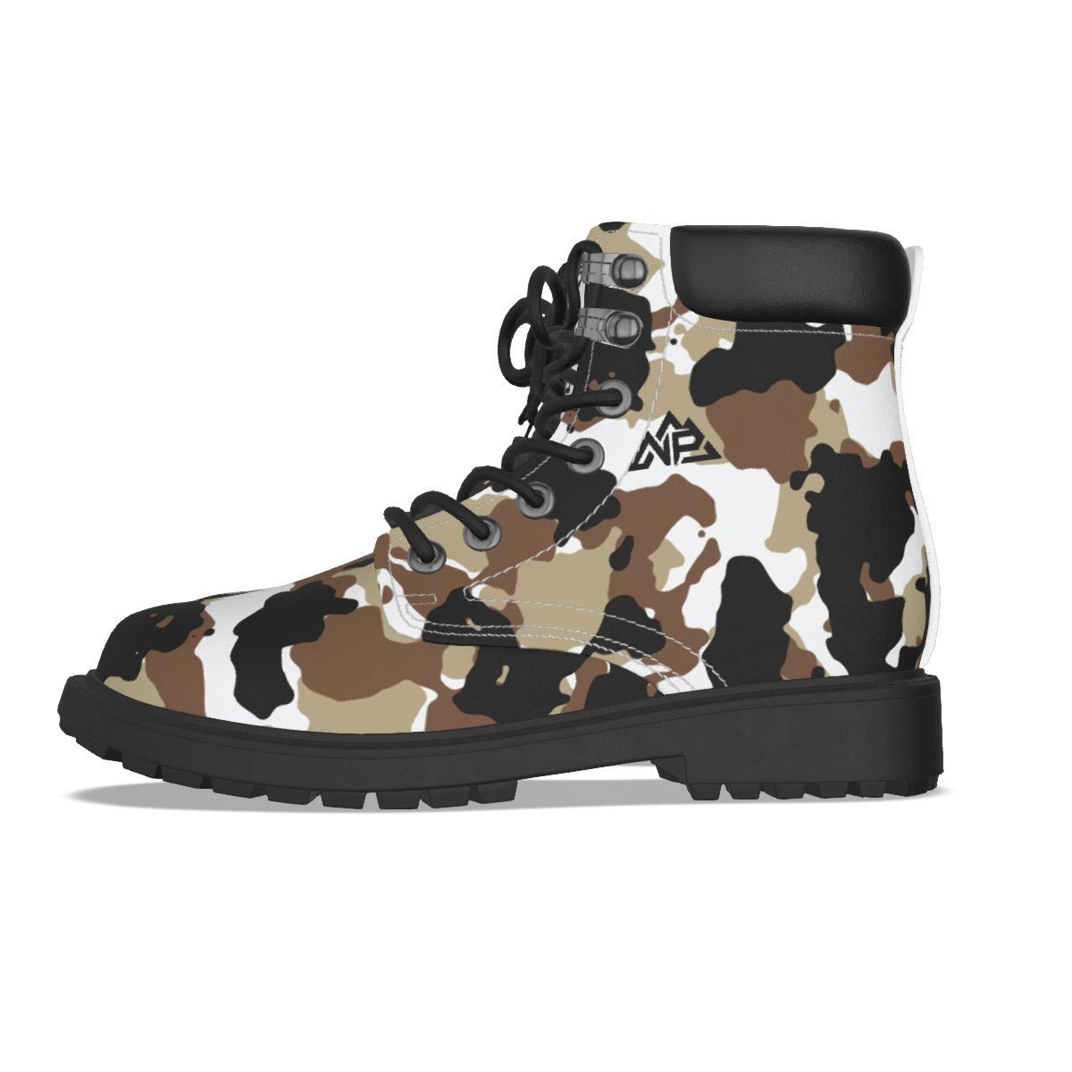 NP 26 Camo Men's Short Boots | White - Nested Peak