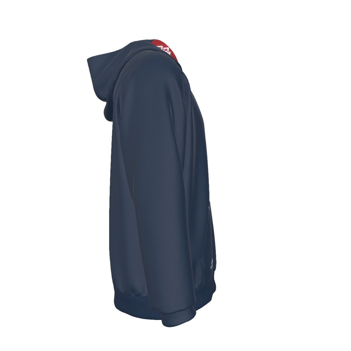 NP 26 CB Men's Heavy Fleece Raglan Hoodie | Navy - Nested Peak LLC