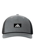 NP 26 Classic Five Panel Trucker with Rope Cap | Heather Grey/Black, Heather Grey/White, White/Black - Nested Peak LLC